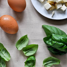 Caprese Baked Egg Cups