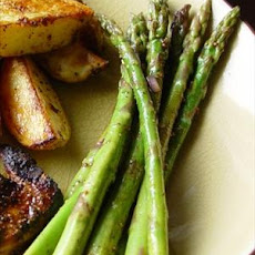 Thyme Marinated Grilled Asparagus