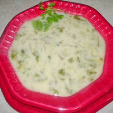 Mushroom and Endive Soup