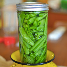 Quick Pickled Sugarsnap Peas