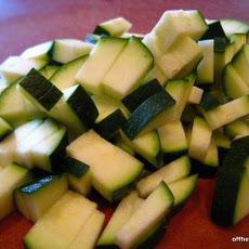 Greek Salad with Summer zucchini and Honey Yogurt Dressing