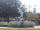Virginia Beach Visitor Center Dolphin Sculpture