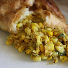 Corn Usal in Puff Pastry