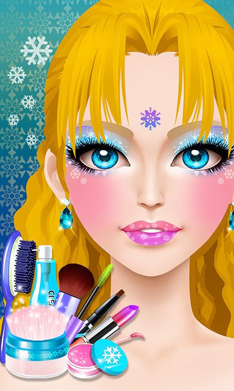 Android application Ice Princess Fever Salon Game screenshort
