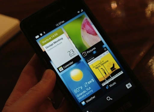 BB10 Home Screen