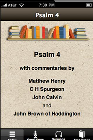 【免費書籍App】Psalm 4 with commentaries-APP點子