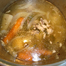 After Roast Chicken Stock