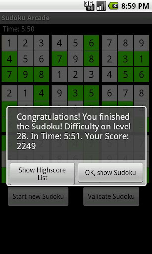 Sudoku Arcade