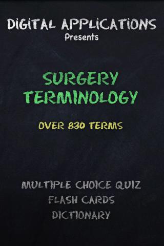 825+ SURGERY Terminology Quiz