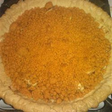 Apple Butterscotch Crumb Pie