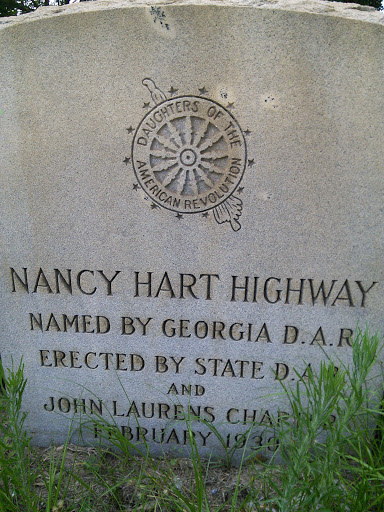 Nancy Hart Highway Marker