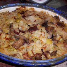 Mightyro's Bacon, Leeks and Cabbage Casserole