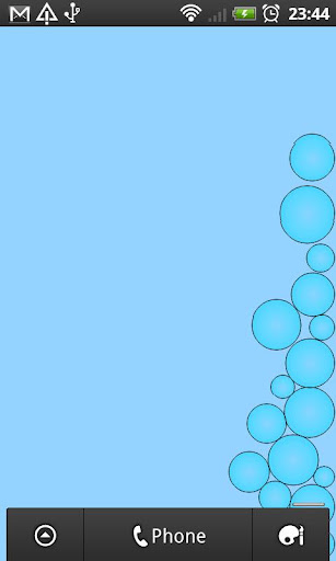 Bubbles Gravity Livewallpaper