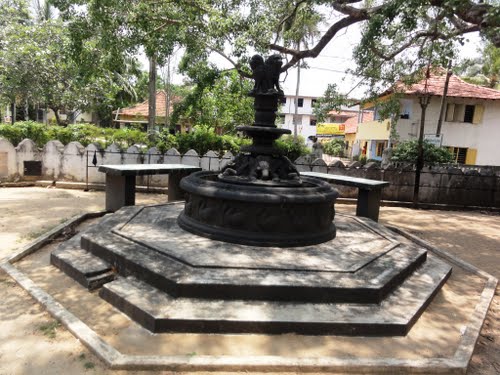 Fountain at Subadrarama Temple