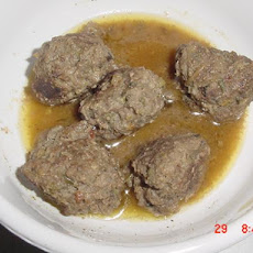 Meatballs .... Savory Meatballs in Gravy