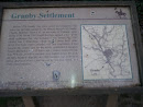 Granby Settlement Info Board  