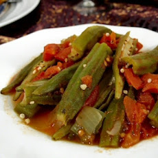 Okra and Tomatoes