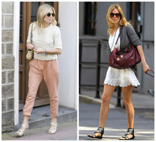 Sienna Miller's sunglasses: rounded or wayfarers?