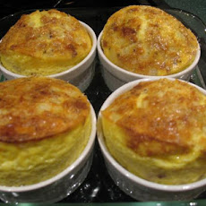 No Brainer Cheese and Egg Souffle