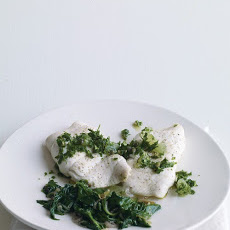 Fish with Lemon-Parsley Relish