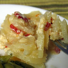 Potato & Roasted Red Pepper Dauphinois