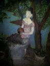 Девушка у фонтана Поланнарува
