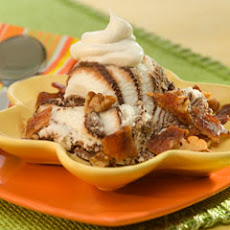 Candied-bacon Fudge Sundaes