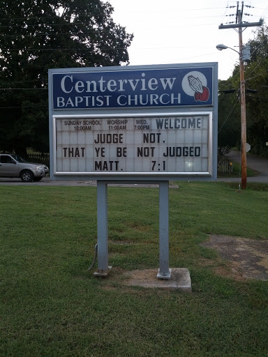 Centerview Baptist Signboard