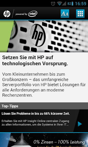 HP Server App
