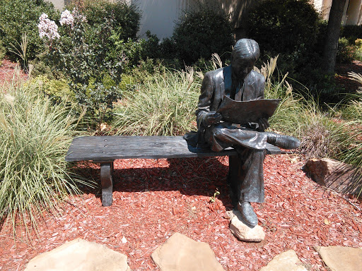 Reading Man Bronze Statue