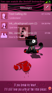 How to download Emo Kitty Heart for GO SMS lastet apk for laptop