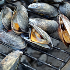 Mussels on the Barbecue