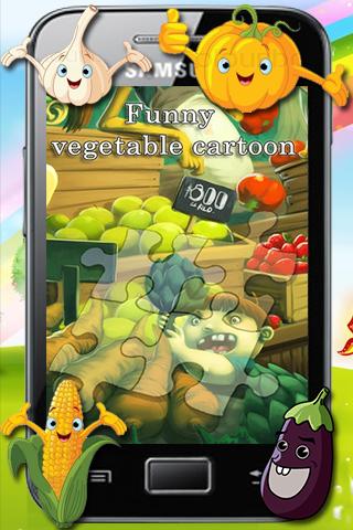 Funny Vegetable Jigsaw Puzzle