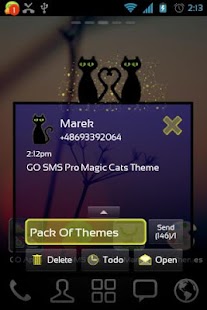 How to mod Magic Cats Theme for GO SMS 3.0 apk for pc