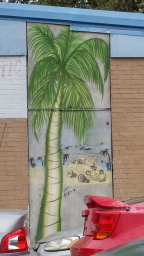 Kramer Palm Tree Mural