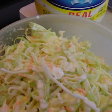 Linda's Fantabulously Easy Creamy Low Carb Confetti Cole Slaw