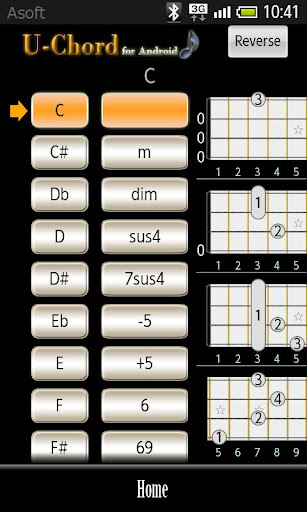 UChord（ウクレレコード）