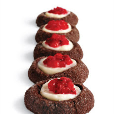 Chocolate-Strawberry Thumbprints