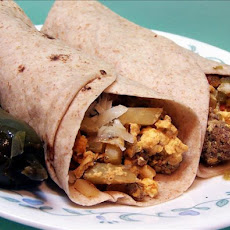 Chorizo and Egg Breakfast Burritos