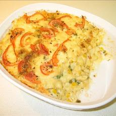 Macaroni and Cheese with Tomatoes