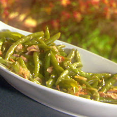 Sauteed Bacon and Steamed String Beans