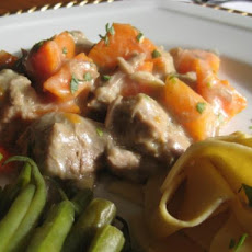 Veal Blanquette (Veal in White Sauce)