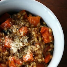 Warm Butternut Squash and Wheatberry Salad