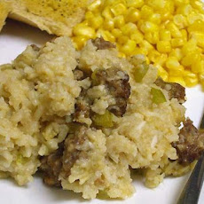 Grandma Katie’s Famous Sausage Rice