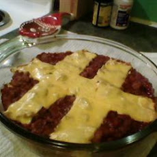 Not so Sloppy Joe Casserole