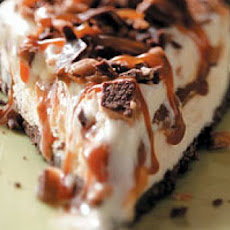Caramel Toffee Ice Cream Pie