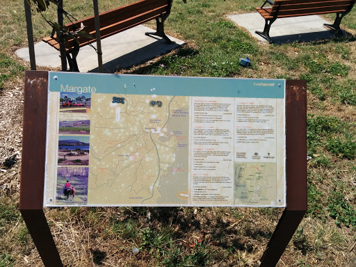 Margate Walking Tracks Map