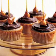 Candied-Hazelnut Cupcakes