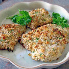 Oven Fried Almond Chicken