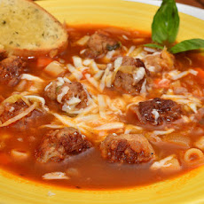 Minestrone Meatball Soup